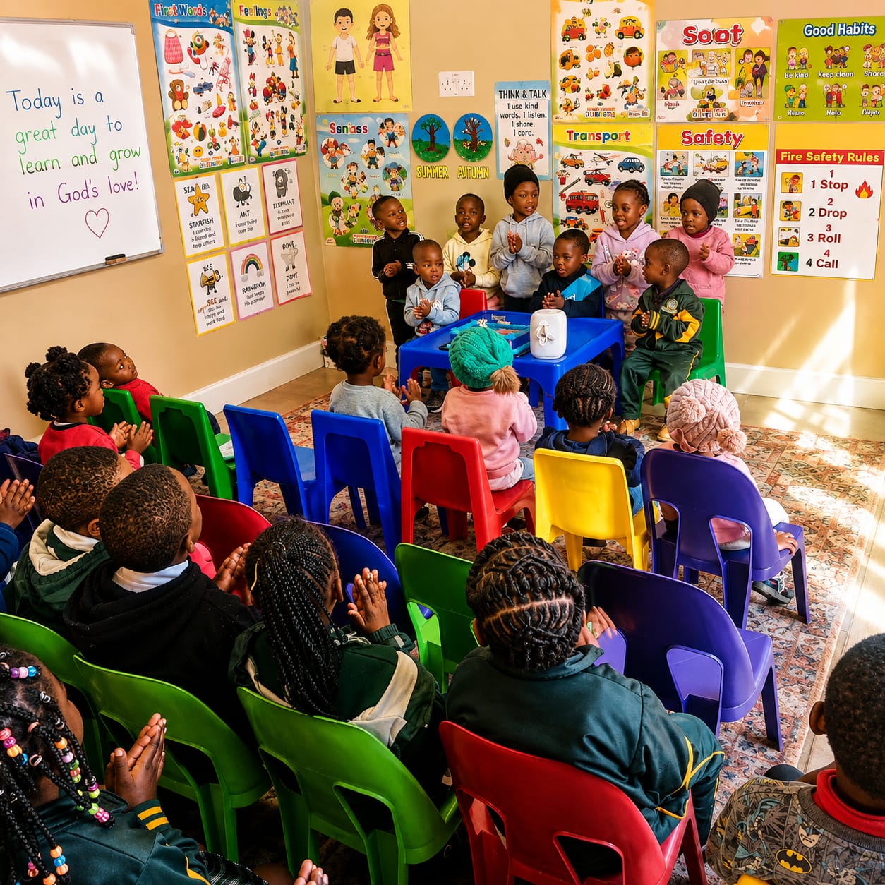 Children enjoying their day at Graceview Christian Pre-School